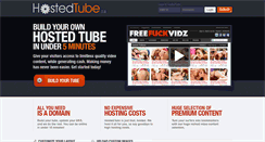 Desktop Screenshot of hostedtube.com